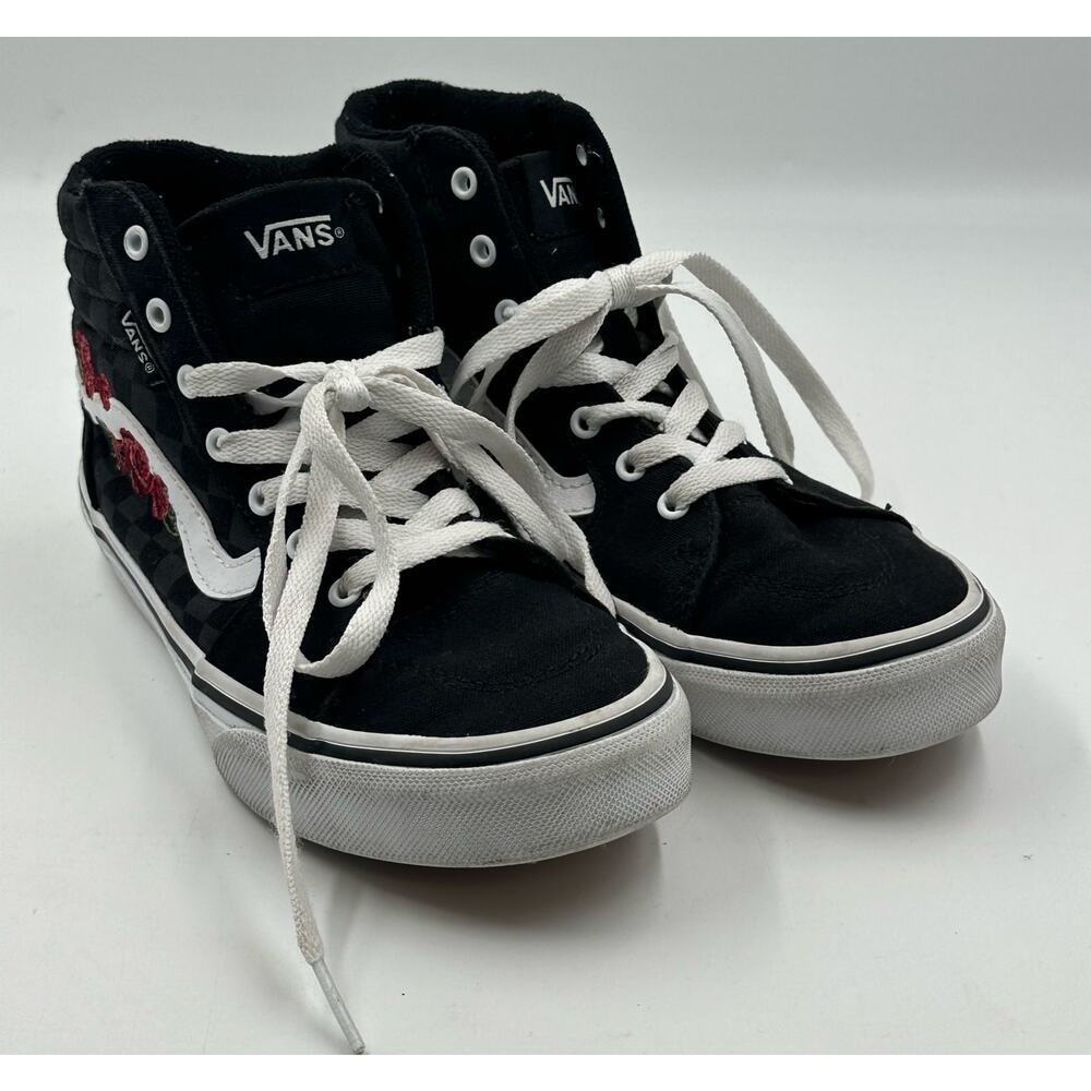 Vans Sk8 Filmore Hi Floral High-Top Shoes 721356 Missy Size 2